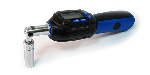 Digital Torque Wrench with Socket and Valve Core Torque Tool